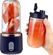 [Cabilock] Portable Blender Juice Maker USB Rechargeable Electric Juicer Juicer Cup Fruit Mixer USB Charger Portable Fruit Machine for Travel Gym Outdoor Smoothies Shakes