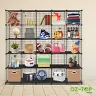 25 Cube Cabinet Organiser DIY Metal Wire Mesh Storage Bookcase Rack Shelf Stand