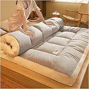 Thicken Non-Slip Roll Up Mattress Floor Mattress Tatami Futon Mattress Japanese Floor Mattress Double Single Tatami Mattress for Dormitory Bedroom (Size : 180 x 200 cm)