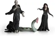 schleich 42684 Lord Voldemort, Nagini & Bellatrix Lestrange, from 6 Years Wizarding World - Figurine, 21 x 16 x 18 cm