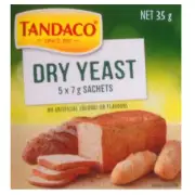 Tandaco Dry Yeast for Baking Bread 35g