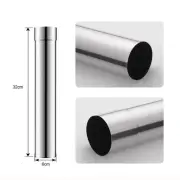 Stove Pipe 260/320/360mm PRECISE DESIGN Silver Color Stove Accessories