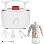 Automatic Ironing Machine 3.0 For Shirts & Pants, Portable Home Hot Air Dryer & Iron Steamer For Clothes – Freshens Clothes - Effortless - Hands-Free Wrinkle Removal,1pcs
