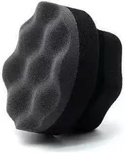 Tire Hex Grip Applicator with Wavy Design - ProFoam Sponge for Tire Shine and Trim Accessories