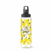 EMSA Drink2Go TRITAN drinking bottle Smile lemons, water bottle, bottle, 0.7 L