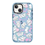 CASETIFY 保護殼 IPHONE 13 MINI/13/13 PRO/13 PRO MAX SWEETHEART MIX BY FOXY ILLUSTRATIONS 愛心兔兔