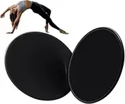 Gliding Discs - Duals Sided Core Sliders | Fitness Foot Balance Slide Pads, Bright Color Workout Gliders, Exercise Abdominal Trainers for Strength Training, Pilates, Yoga, Squats, Reverse Knee
