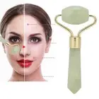 Jade Roller Face Massager Skin Tightening Lifting Anti Wrinkle Facial Massag XAT