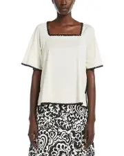 Weekend Max Mara 2 Denny Square Neck Top