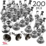 200pcs Fishing Liberty Bell Alert Eagle Clamp Clip Lure Bait Bite Alarm BulkPack