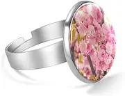 [FVQL] Stainless Steel Ring for Girls, flower tree