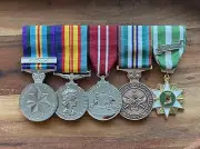 Replica Medals, Australian Active Service Medal, ADM, Vietnam Star, WWII ANZAC