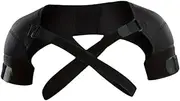 Shoulder Wrap Protector Double Shoulder Brace, Shoulder Belt, Shoulder Support Strap for Exercise Tennis Hiking Sports