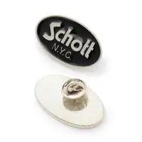 在飛比找蝦皮購物優惠-SCHOTT 皮衣 OVAL Schott LOGO PIN