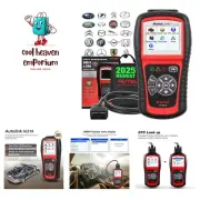 Upgraded OBDII Diagnostic Code Reader with Live Data & DTC Lookup Function