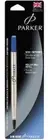 Parker Rollerball Pen Refills Blue Medium Pt In Blister Packs 12 Refills