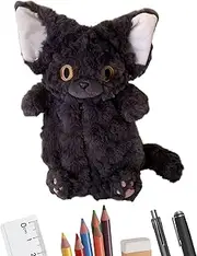 Cat Pencil Pouch | Plush Animal Pencil Case | Portable Pencil Pouch, Multifunctional Pencil Pouch, Cute Cat Pencil Case Storage