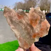 107G Natural Strong SunStone Quartz Crystal Spiritual Restoration