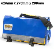 Beehive Double Base Heavy Duty PVC Vinyl with Buckles - Tool Bag Toolbag Tradesman Electrician Handyman