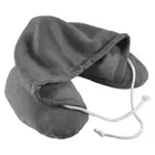 U Shaped Car Neck Pillow Hat Travel Body With Car-Gray C6Q43247