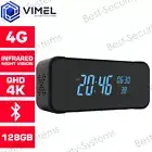 WIFI Mini Camera Home 128GB Security Bluetooth Speaker UHD 4K Night