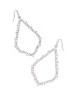 Kendra Scott Sophee 14K Gold Plated Cubic Zirconia Open Frame Drop Earrings