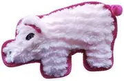 Ruff Play Extra Tuff Plush Pig Dog Toy, Small, Pink - Dog Teething Toy, Chew Toys, Extremely Durable, for Aggressive Chewers, Extra Tough Dog Toys, Aids Dogs Dental Health