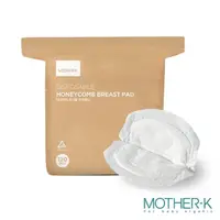 在飛比找momo購物網優惠-【MOTHER-K】立體蜂巢溢乳墊(120片)