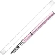 LOORGVEL 1Set Nail Art Fountain Pen Brush with Replacement Beads Professional Nail Art Tool Kit for Manicures Lightweight Design for Home and Salon Use Durable and Safe Material Pink