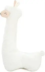Deaboat 40" Giant Alpaca Plush Pillow Llama Stuffed Animal Toys Llama Long Body Plushie Home Decor for Girls Kids Adults