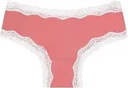 [Generic] Binders for Plus Size Panties Underwear Panties Cotton String Thong Women's Lace Underpants Women V Waist Breathable No Show Thong Cute Panties