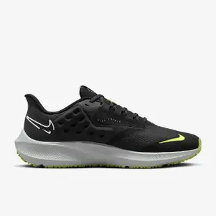 【NIKE 耐吉】Nike Air Zoom Pegasus 39 Shield 男黑防潑水慢跑鞋 DO7625002