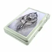 Sacred Art Em1 Cigarette Case with Built in Lighter Metal Wallet