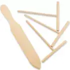Pack of 4 Crepe Spreader and Spatula Kit T-Shaped Batter Spreaders Pancake Tool