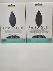 NEW We R Memory Keepers 30 Count Silver Swan Heat Activated Foil Sheets 4x6"