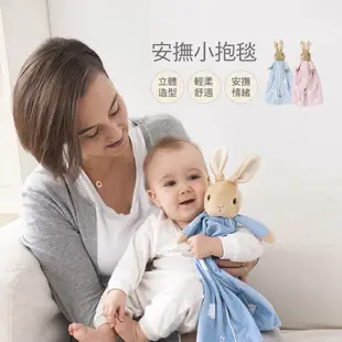 奇哥 Peter Rabbit 比得兔安撫小抱毯-藍/粉 安撫巾 玩偶【名媛婦幼】