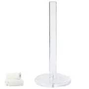 Acrylic Paper Towel Holder Stand Roll Paper Rack Towel Holder For Toilet Paper