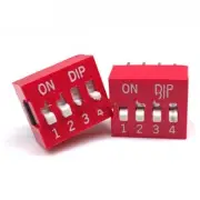 10PCS DIP Switch 4 bit Way 2.54mm Toggle Switch Snap Switch