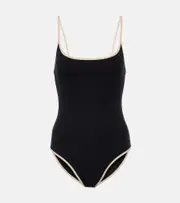 [Toteme] Toteme Scoop-neck swimsuit AU 12 black