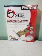 SIIG FireWire 1394 Home DV-Kit Complete DV Edition Solution 3-Port NN2614 98SE++