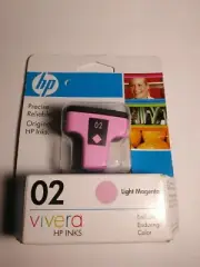 Vivera HP INKS Vivera 02 Printer Ink Expired 2009 Toner Magenta