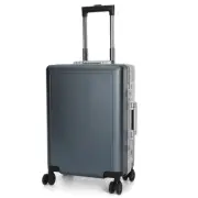 Swiss Aluminium Luggage Check in Travel Hard Suitcase Lightweight TSA S7613C 28"