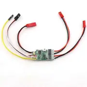 Two-Way Bidirectional 5A ESC Brushed Speed Controller Dual Way ESC 2S-3S Lipo for RC Model Car Boat As Shown