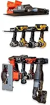 StoreYourBoard Power Tool Organizer Kit, Holds Drills and Power Tools, Shelf, Wall Mount Garage Storage Rack