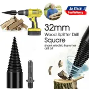 Twist Drill Bit Speedy Wood Firewood Log Splitter Screw Splitting Cones Drivers