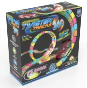 Mindscope Twister Trax 360 13' Glow in the Dark Track Sports Car Series