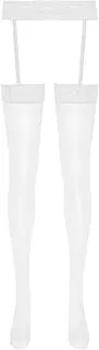 [GRRKDFQ] Women'S Lingerie Sets Lace Stockings With Garter Belt Thigh High Stockings