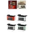 Kitchen Organizer Spice Rack for Pantry Dustproof Front Cover Counter Shelf