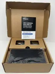 Targus DOCK190 USB-C Docking Station DV4K (DOCK190USZ-84) 100W - NEW