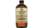Solgar L-Carnitine Natural Lemon Energy & Fat Metabolism - 1,500mg, 473ml
